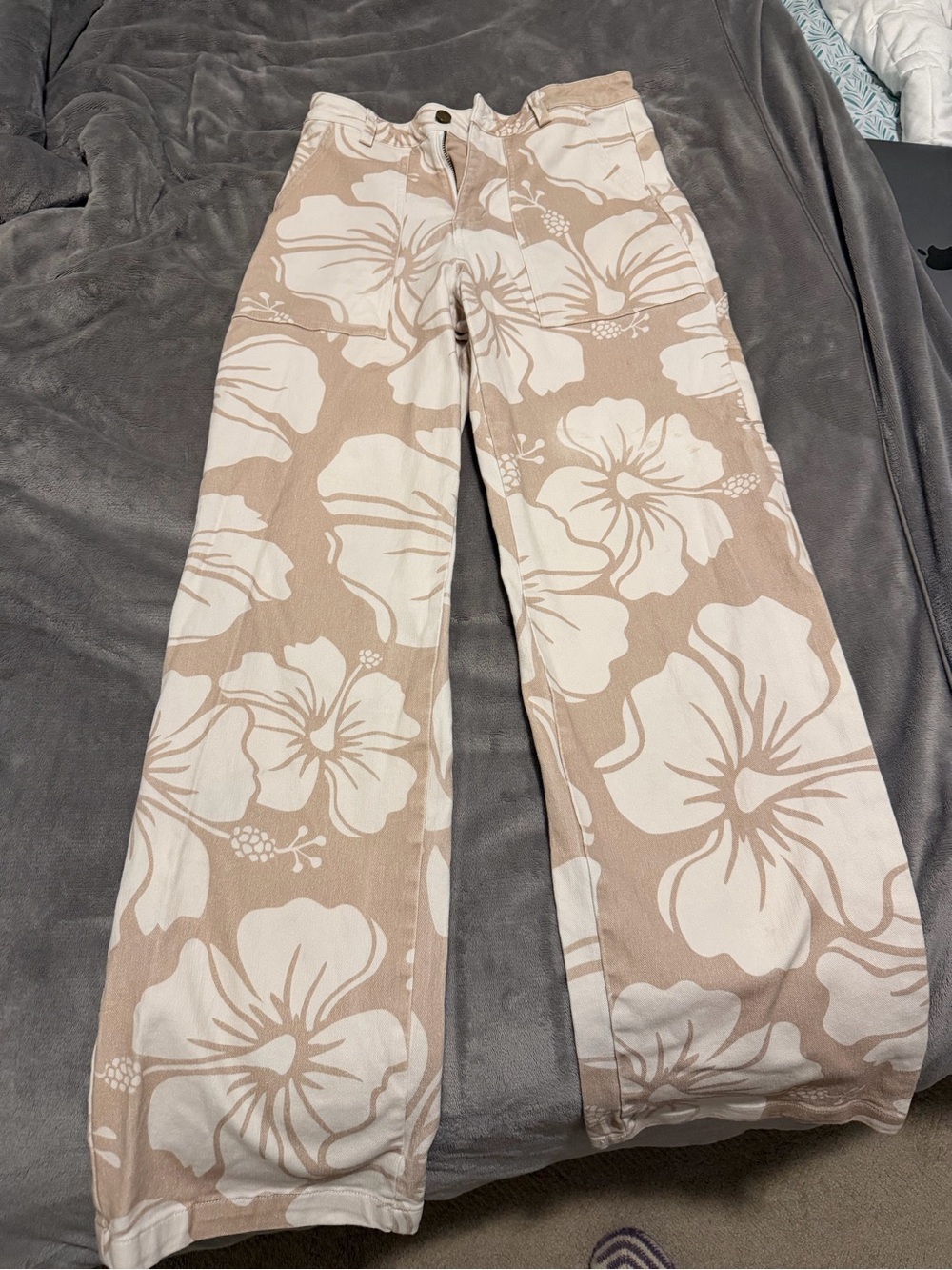 Duvin Anti Workwear Hibiscus Carpenter Jeans